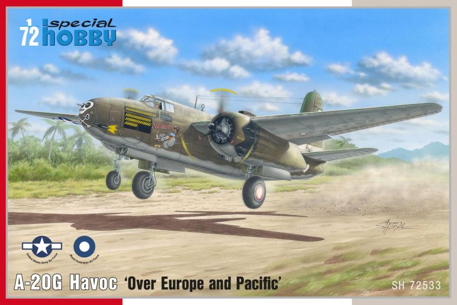 Specialhobby 1/72 A-20G Havoc "Over Europe and Pacific"