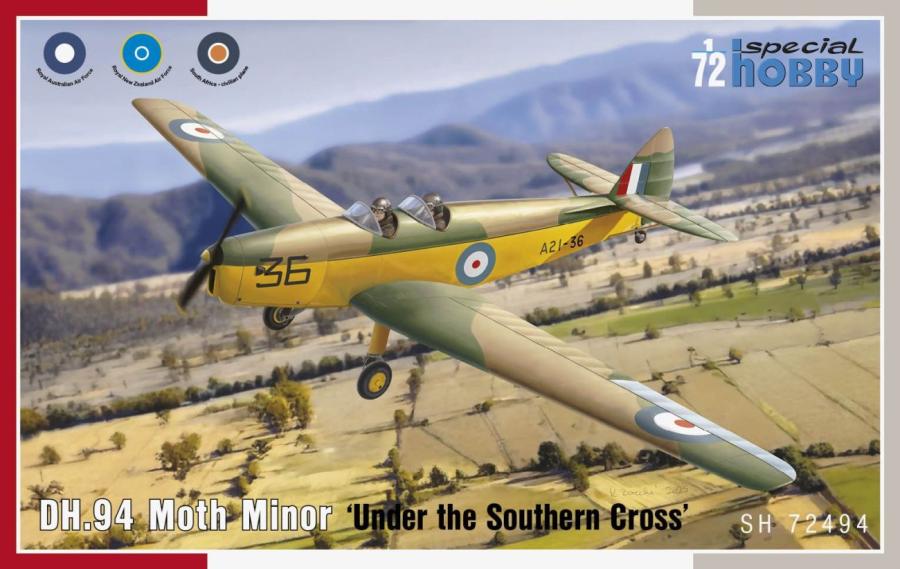 Specialhobby 1/72 DH.94 Moth Minor 'Under the Southern Cross'