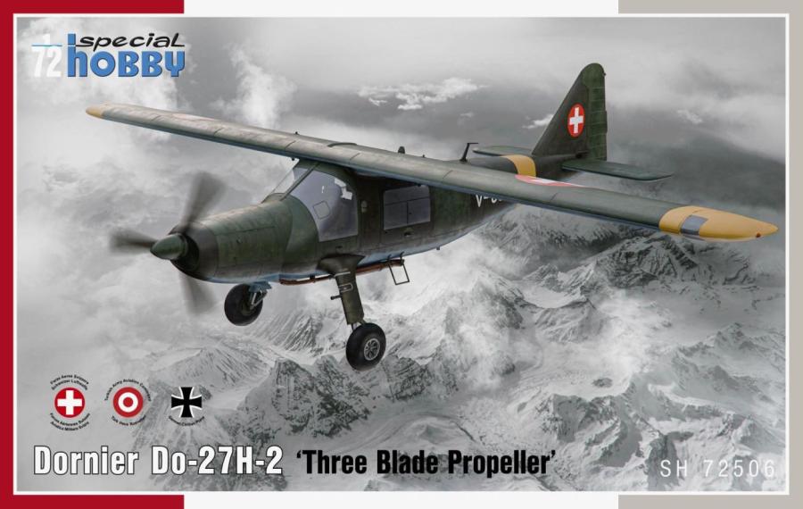 Specialhobby 1/72 Dornier Do-27H-2 "Three Blade Propeller"