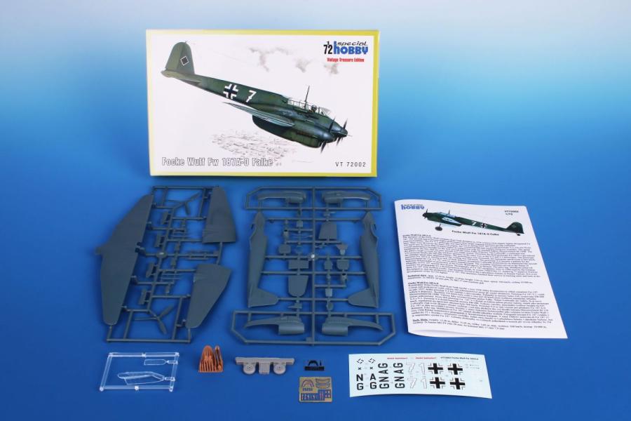 Specialhobby 1/72 Focke Wulf Fw 187A-0 Falke