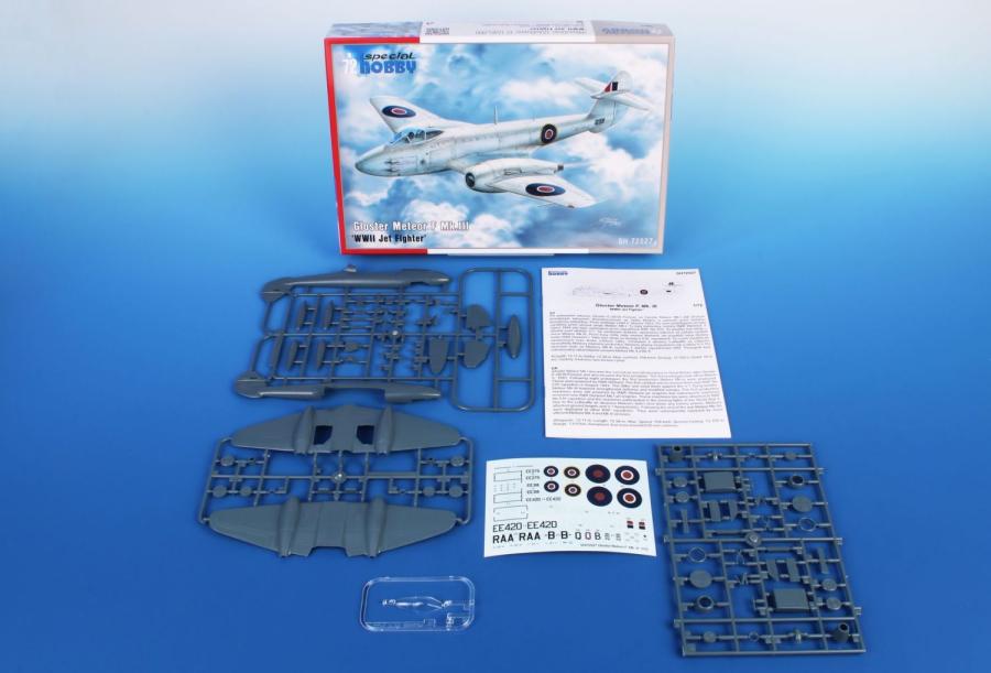 Specialhobby 1/72 Gloster Meteor F Mk.III "WWII Jet Fighter"