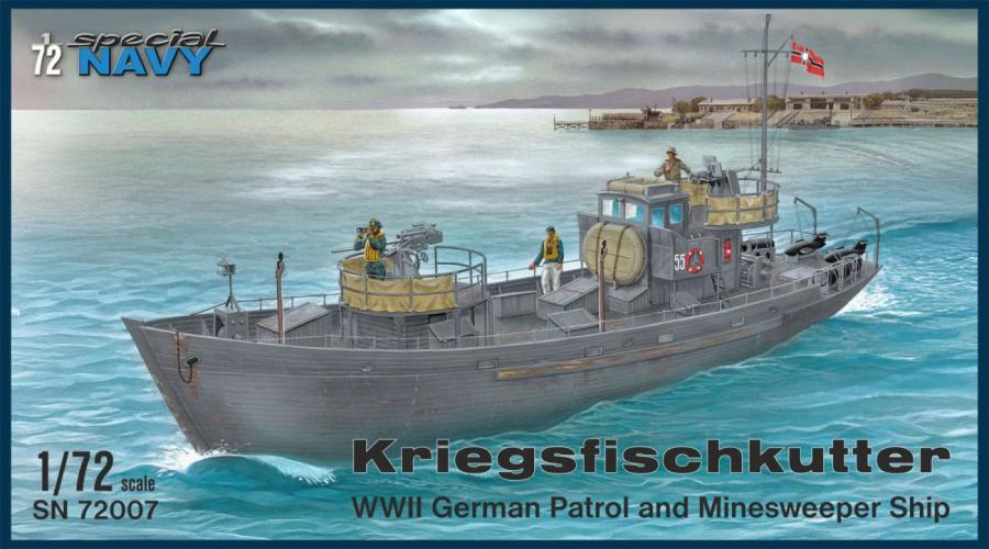 Specialhobby 1/72 Kriegsfischkutter "WWII German Patrol and Minesweeper Ship"