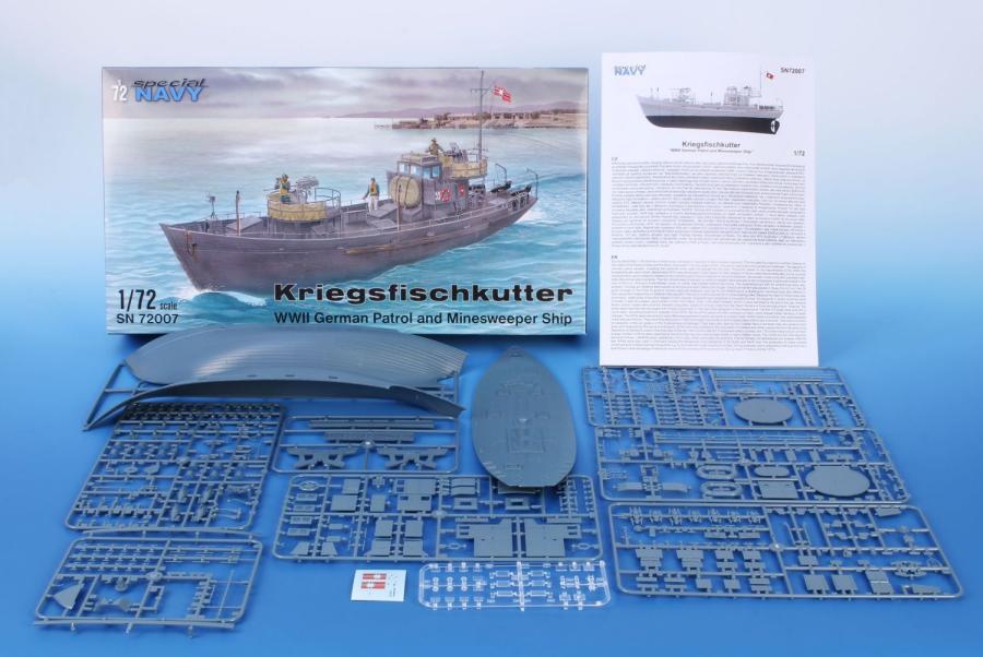 Specialhobby 1/72 Kriegsfischkutter "WWII German Patrol and Minesweeper Ship"