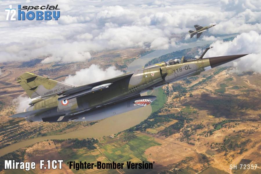 Specialhobby 1/72 Mirage F.1CT "Fighter-Bomber Version"