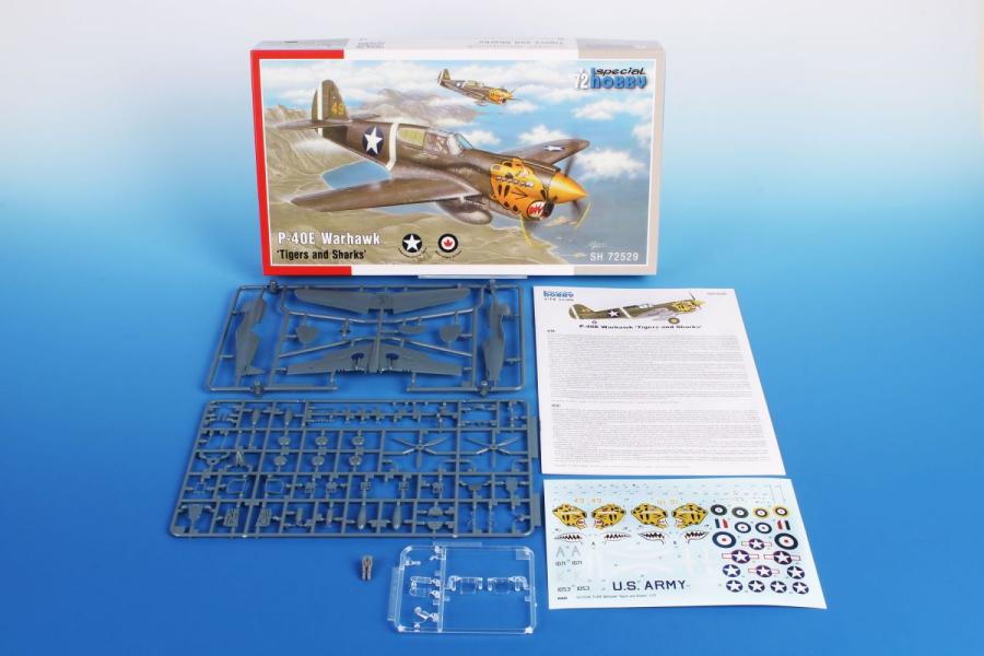 Specialhobby 1/72 P-40E Warhawk "Tigers and Sharks"