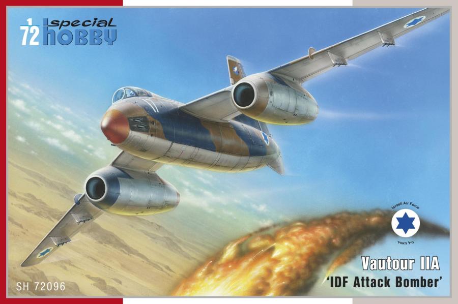 Specialhobby 1/72 Vautour IIA "IDF Attack Bomber"
