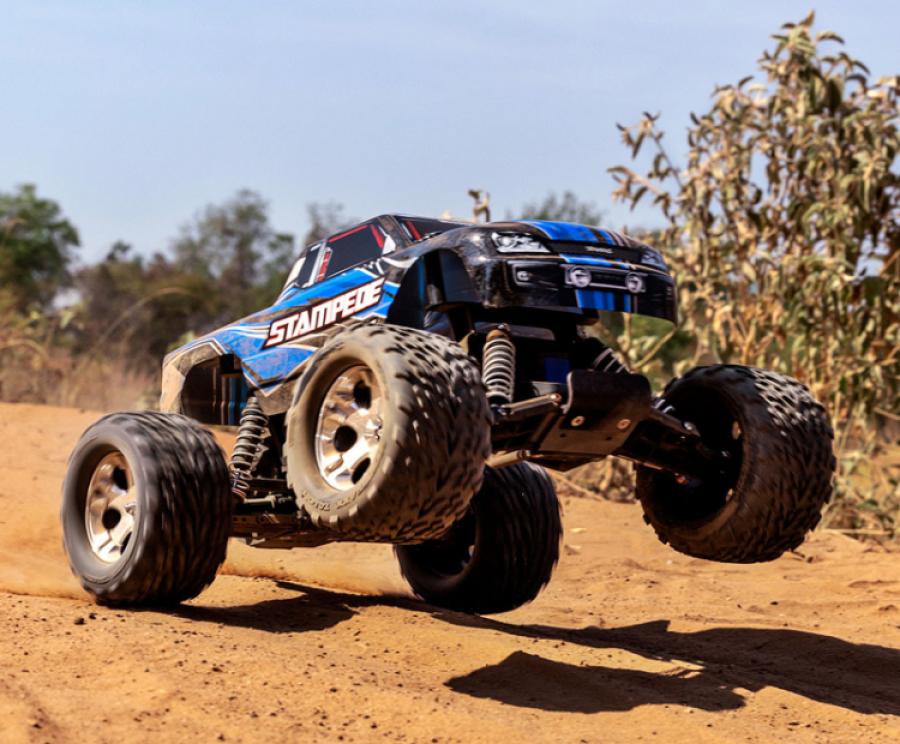 Stampede 2WD 1/10 RTR TQ Blue USB - With Battery/Charger *