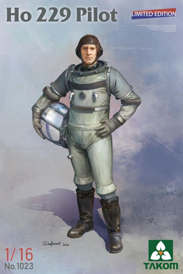 Takom 1/16 Ho 229 Pilot (Limited edition)