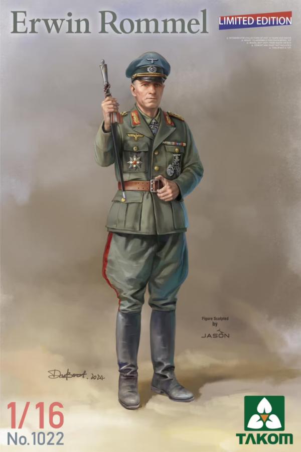 Takom 1/35 Sd.Kfz. 250 BOX: 250/1 + 250/3 GREIF + 1/16 Erwin Rommel