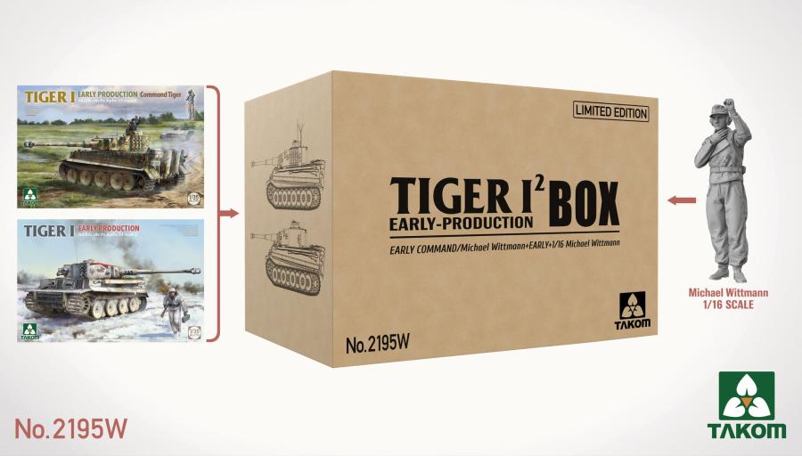 Takom 1/35 Tiger I  Early production² Box set