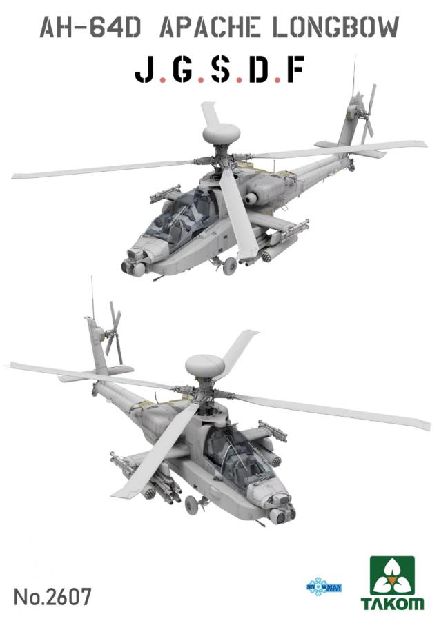 Takom 1/35 AH-64D Apache Longbow Attack Helicopter J.G.S.D.F
