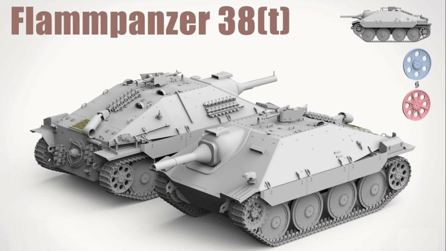 Takom 1/35 Flammpanzer 38(t)