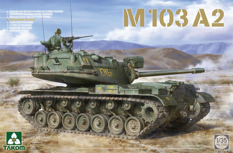 Takom 1/35 M103 A2