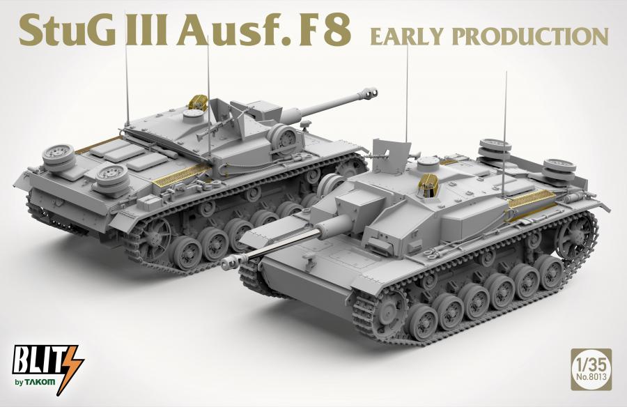 Takom 1/35 StuG III Ausf. F8 Early