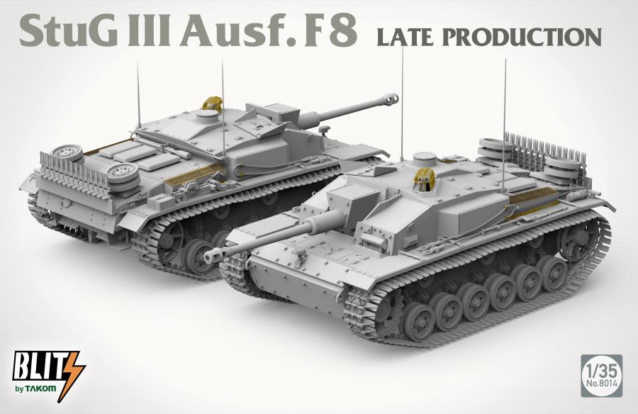 Takom 1/35 StuG III Ausf. F8 Late