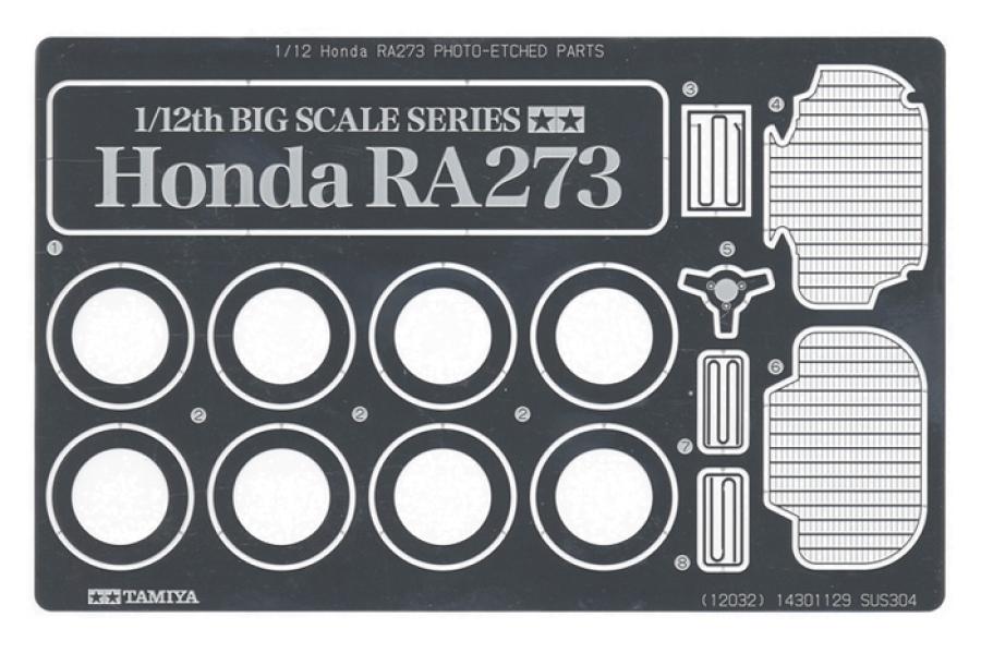 Tamiya 1/12 Honda RA273 (w/Photo-Etched Parts)