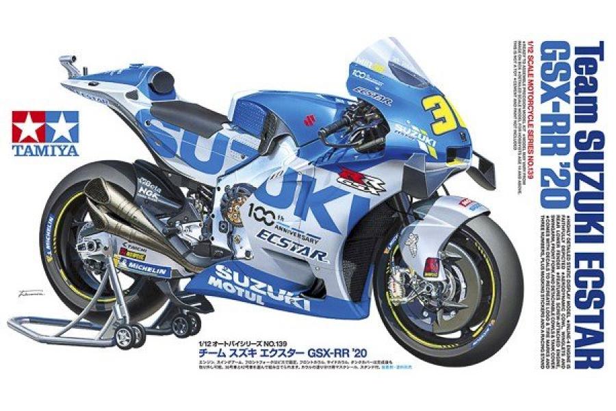 Tamiya 1/12 Team Suzuki ECSTAR GSX-RR '20 pienoismalli