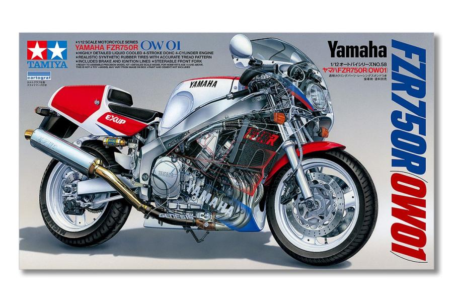 Tamiya 1/12 Yamaha FZR750R (OW01)