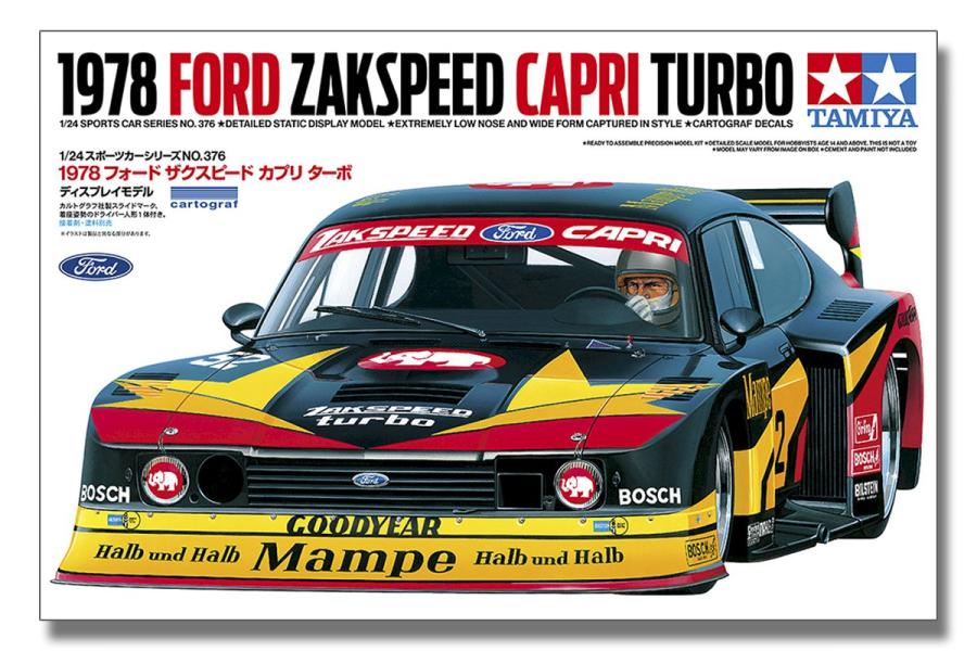 Tamiya 1/24 1978 Ford Zakspeed Capri Turbo