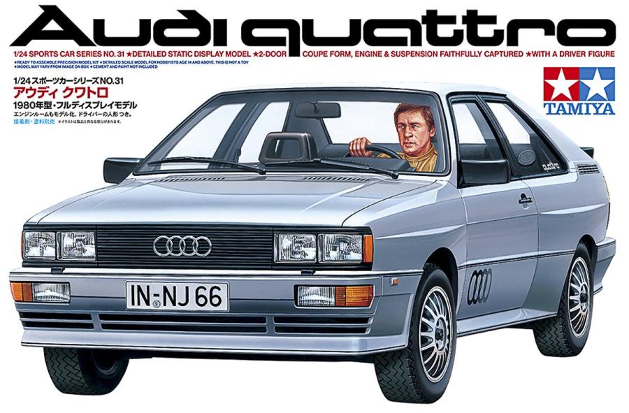 Tamiya 1/24 Audi quattro