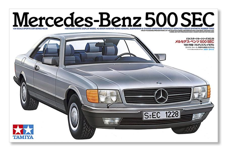 Tamiya 1/24 Mercedes-Benz 500 SEC