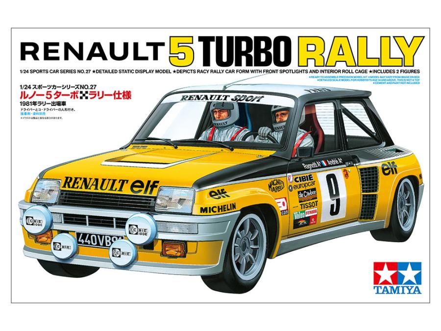 Tamiya 1/24 Renault 5 Turbo Rally