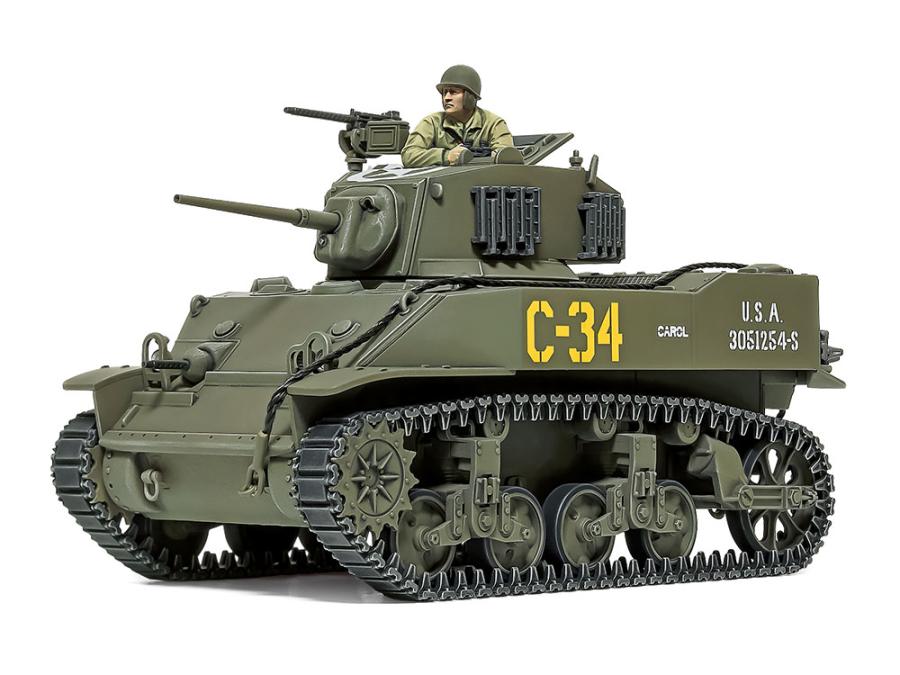 Tamiya 1/48 U.S. Light Tank M5A1 Stuart