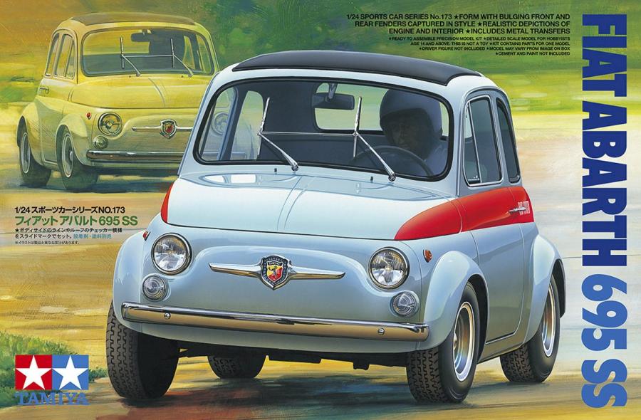TAMIYA 1/24 Fiat Abarth 695 SS