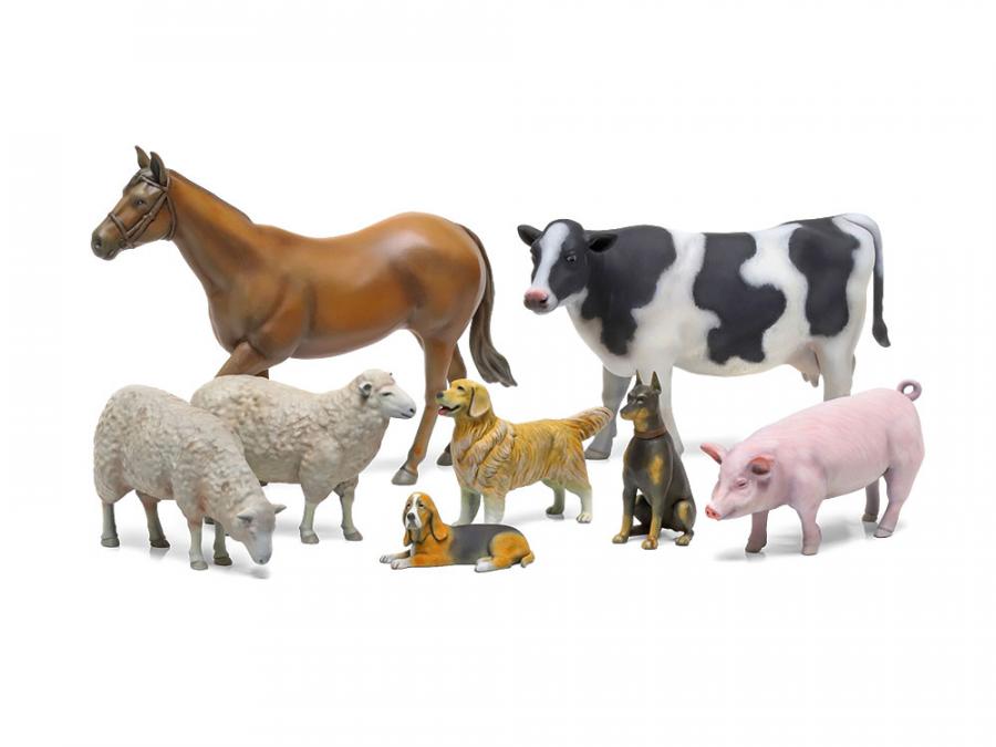 Tamiya 1/35 Livestock Set II