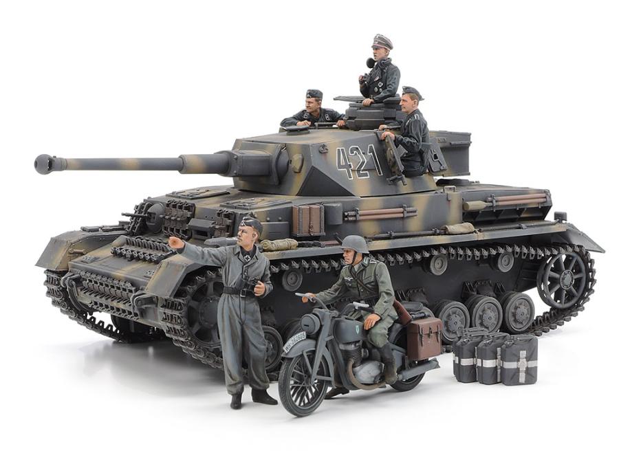 Tamiya 1/35 Panzer IV Ausf.G Early & Motorcycle "Eastern Front"