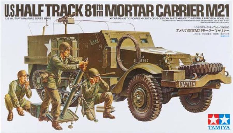 Tamiya 1/35 U.S. M21 Mortar Carrier