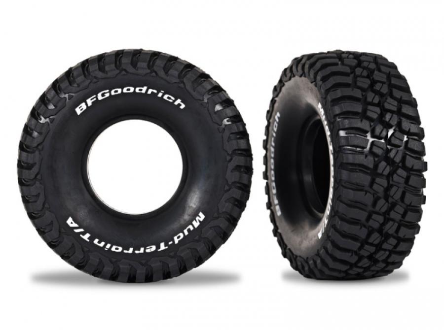 Traxxas Tires BFGoodrich Mud-Terrain T/A KM3 2.4x1.0 (2) TRX9868