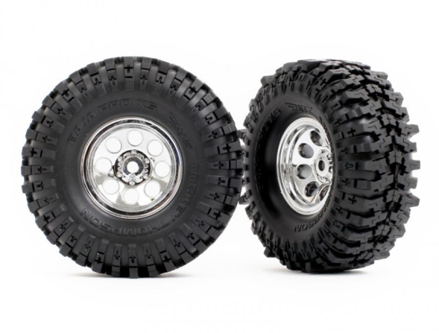 Traxxas Tires & Wheels Mickey Thompson Baja Pro Xs 2.4x1.0 (2) TRX9873