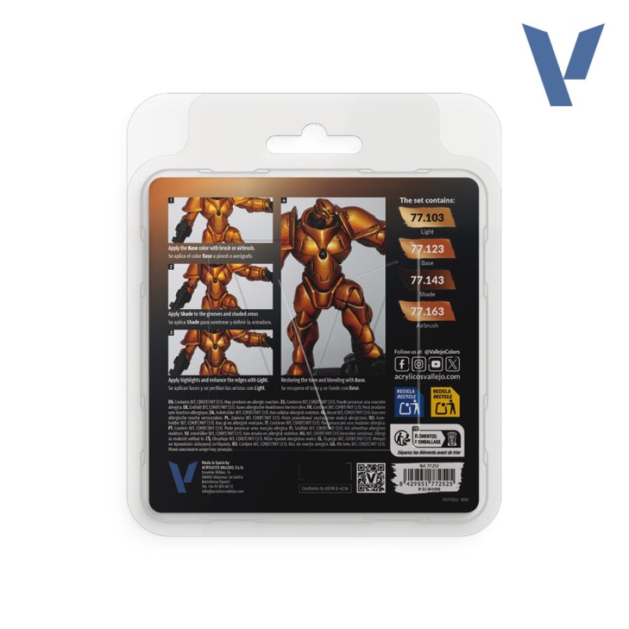 True Metallic Metal set Imperial Gold 4x18ml