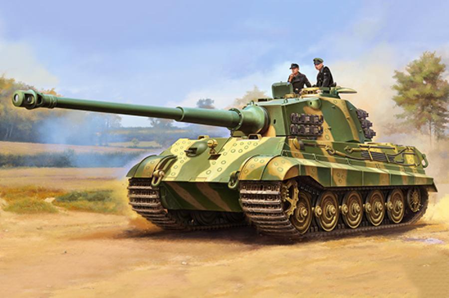 Trumpeter 1/16 Pz.Kpfw.VI Sd.Kfz.182 Tiger II (Henschel 105mm)