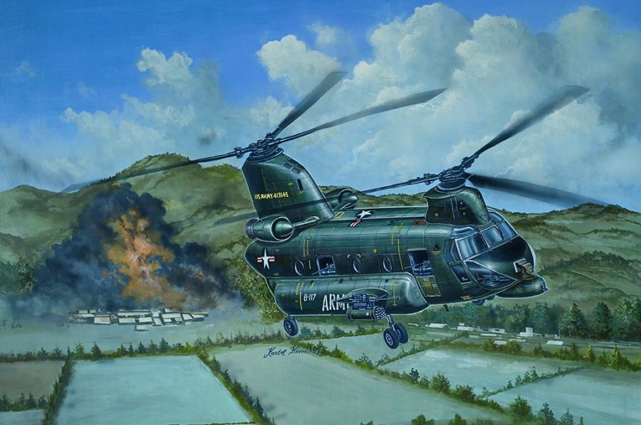 Trumpeter 1/35 ACH-47A Armored Chinook