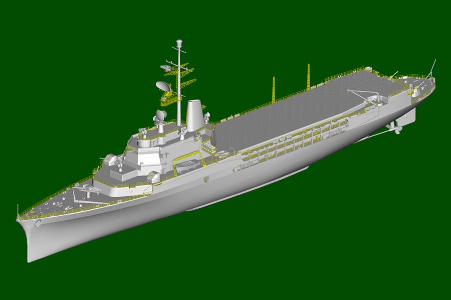 Trumpeter 1/350 French Navy Helicopter Cruiser Jeanne d’Arc 1964