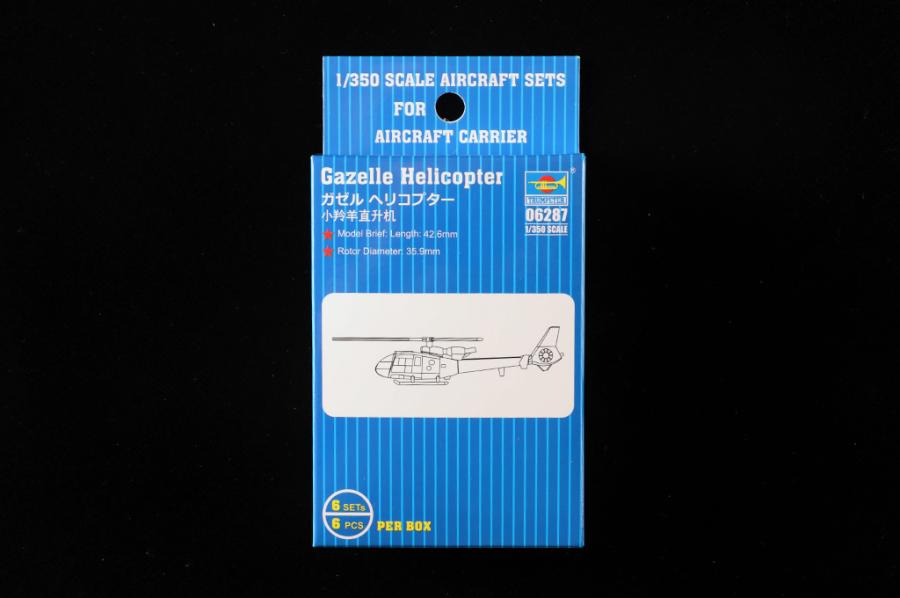 Trumpeter 1/350 Gazelle Helicopter