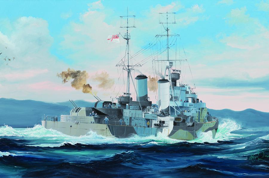 Trumpeter 1/350 HMS Scylla