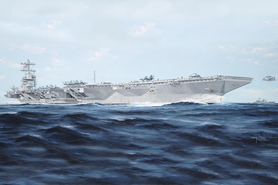 Trumpeter 1/350 USS Gerald R.Ford CVN-78