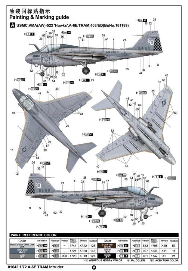 Trumpeter 1/72 A-6E TRAM Intruder
