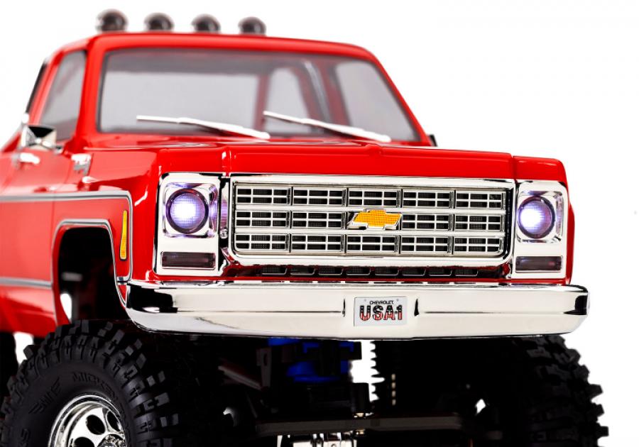 TRX-4M Chevrolet  K-10 High Trail RTR Red *