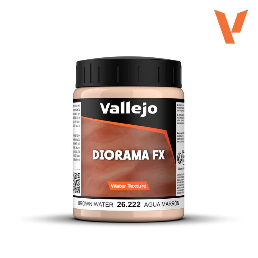 Vallejo Diorama FX Brown water 200ml