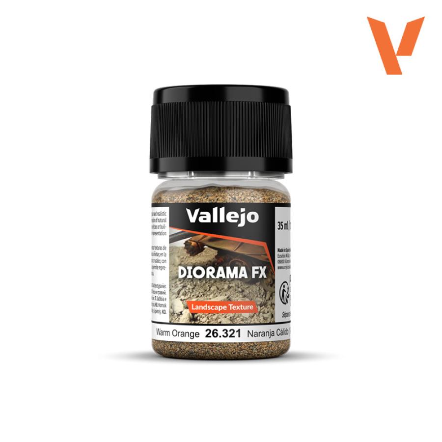 Vallejo Diorama FX Warm orange 1-2mm, 35ml