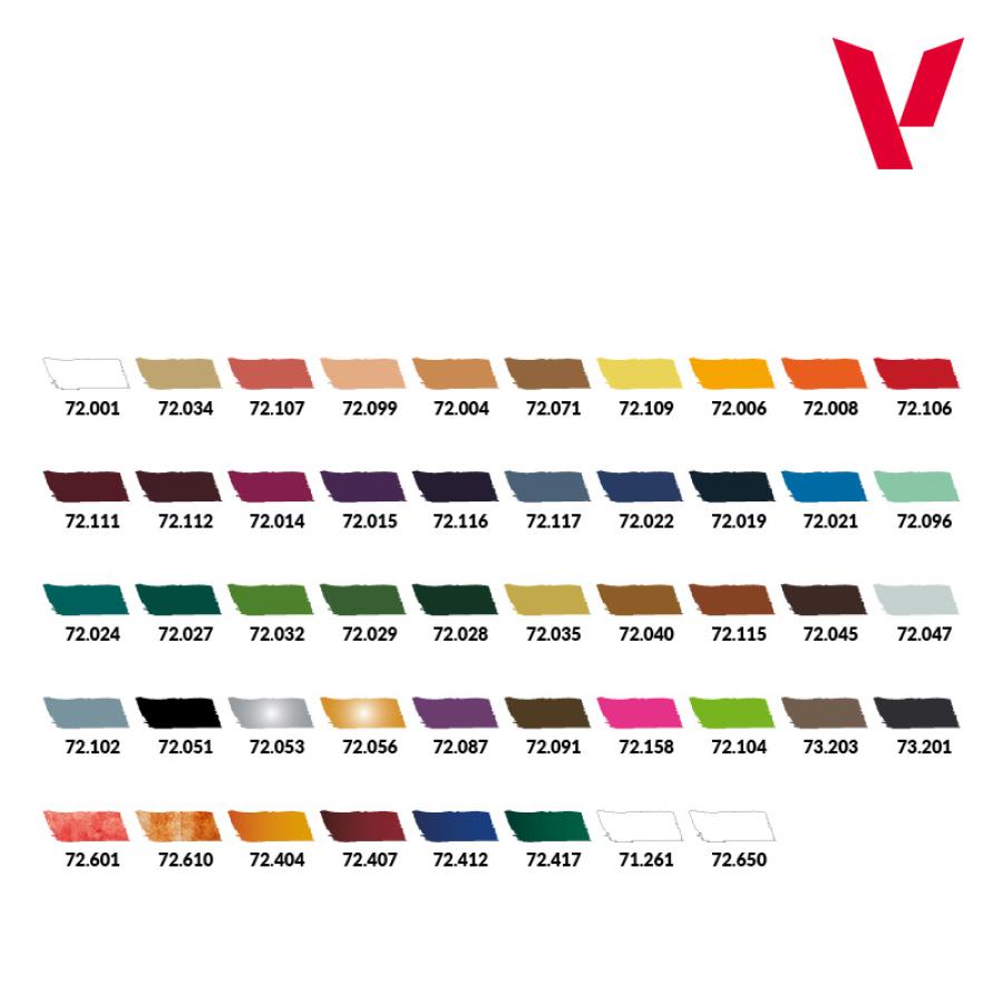 Vallejo Game Color, Inspiration set 48x18ml