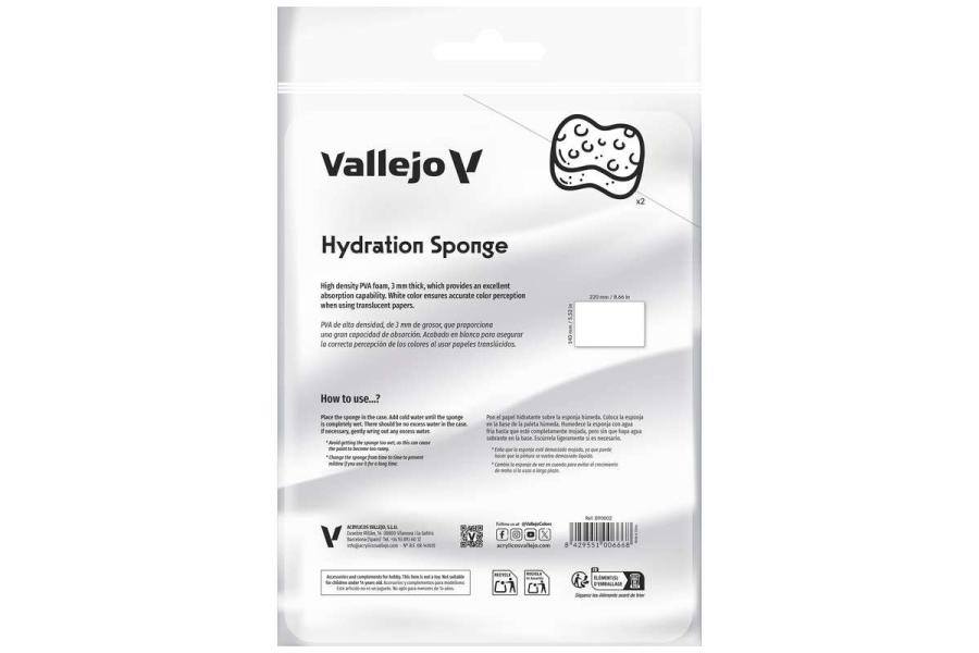 Vallejo Hydration sponges (reusable) 220x140mm, 2pcs