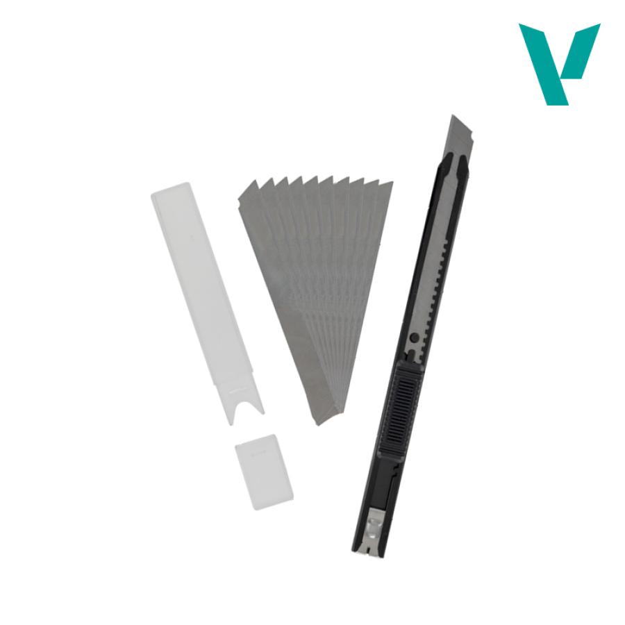 Vallejo Slim Snap-off knife & 10 blades