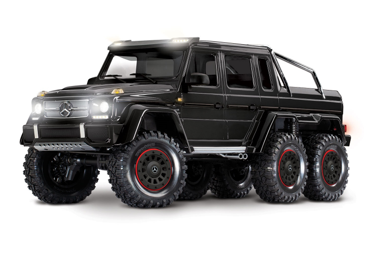 TRX-6 Mercedes-Benz G63 AMG 6X6 TQi RTR Clipless Black
