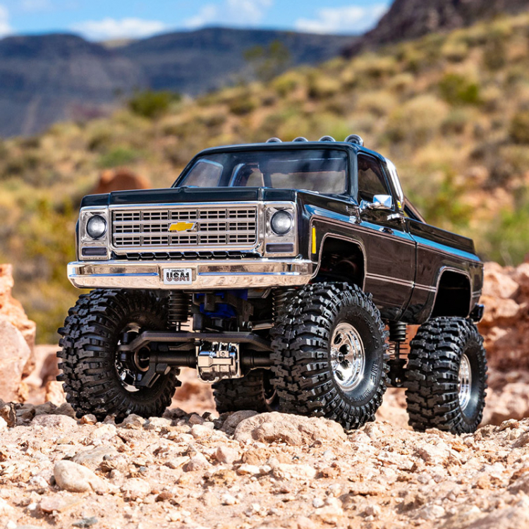 TRX-4M Chevrolet  K-10 High Trail RTR Black